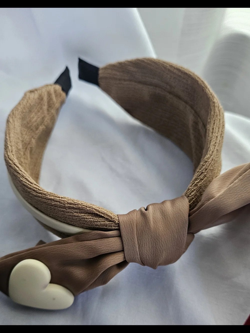 Women’s Knotted Headband Set - Red, Black, Tan, Blue